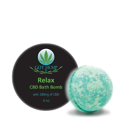 Got Hemp 2 - CBD Store - Duluth GA - CBD Bath Bomb 100mg