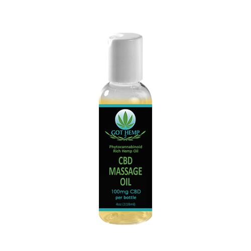 Got Hemp 2 - CBD Store - Duluth GA - CBD Massage Oil 100mg